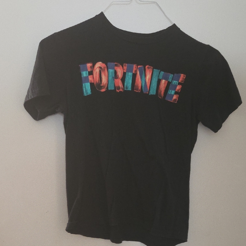 Fortnite Kids Black Short Sleeve Tee